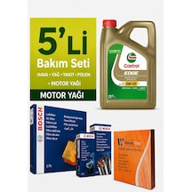 Bosch Opel Astra L 1.5 Dizel Filtre Bakım Seti-castrol Edge 5w30 4lt 2021-2023 5 Li