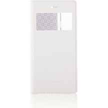 Iphone 6 / 6S Vılı Cüzdanlı Ve Standlı Kılıf Beyaz