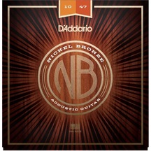 D'addario Nb1047 Nickel Bronze Akustik Gitar Teli Extra Light 10-