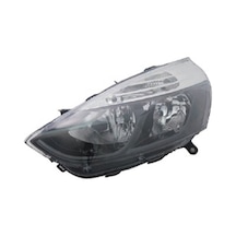 Tyc Ren10cl052 20-e190-05-2b Far Sol Elektrikli Renault Clıo Iv 12 H7/h1 Siyah 260601176r