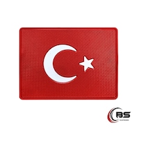 Türk Bayrağı Space Torpido Üstü Kaydırmaz Ped Telefon Tutucu
