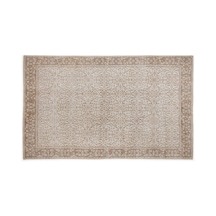 El Dokuması Vintage Yün-pamuk Bej Halı 6115 160 X 264 Cm
