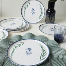 Daphne Pasta Tabağı 22 Cm 6 Adet 22923 Açık