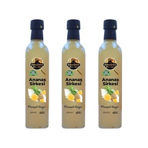 Ananas Sirkesi %100 Katkısız Doğal 3x500 Ml Özel Üretim