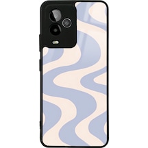 Gm 24 Pro Wave Efect Tasarımlı Glossy Telefon Kılıfı Çok Renkli