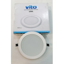 CAMLI 16W 4000K  SPOT İÇ 16.5 CM DIŞTAN DIŞA 20CM Beyaz