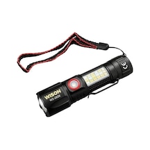 Wison Ws-2828 1000 Lümen Mıknatıslı Usb Şarjlı El Feneri Çok Renkli