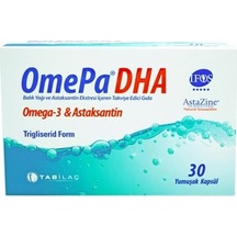 Omepa Dha 30 Yumuşak Kapsül
