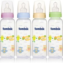 Tombik Pp Biberon 250 Ml Şaşkın Hayvan Ekru