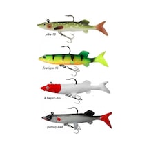 Effe Sasi Turna 14cm 40gr Suni Silikon Yem