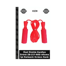 Özel Üretim Kardiyo Ürünü Zb-217-red Atlama İpi Rulmanlı Kırmızı Renk