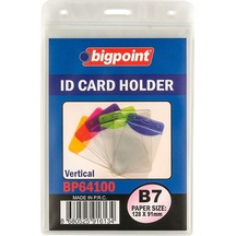 Bigpoint Korumalı Kart Poşeti Dikey B7 91x128mm 10'lu Poşet
