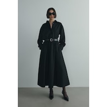 Suud Collection Siyah Camila Kloş Etek