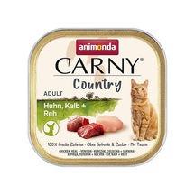 Animonda Carny Country Tavuklu Dana Etli Ve Geyik Etli Yetişkin Kedi Konservesi 100 Gr 128-20069.01