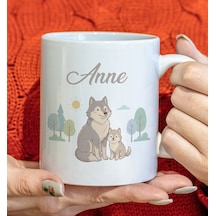 Bk Gift Anne Ve Yavrusu Beyaz Kupa Bardak -15, Anneler Günü Ve Kadınlar Günü Hediyesi Kobitmeyencom36713 Bk Gift Çok Renkli