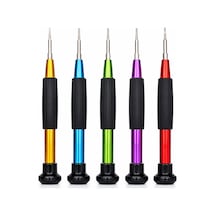 M-8222 Profesyonel 5 Parça Çok Amaçlı Hassas Tornavida Seti Telefon Bilgisayar Saat Gözlük Tamir Kiti