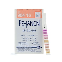 904 16 Pehanon®  pH Kağıdı 5.2-6.8 pH  200 Adet/Kutu