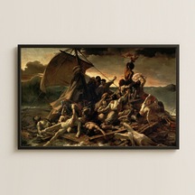 Géricault Medusa'nın Salı Uv Baskı Pvc Tablo