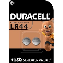 Duracell Özel (76A / A76 / V13GA) Alkalin LR44 Düğme Pil 1.5V