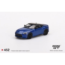 Mini Gt 452 Nissan Fairlady Z Version St 2023 Seiran Blue 1/64 Model Araba