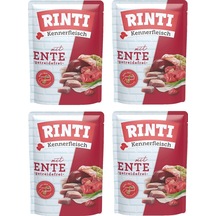 Rinti Pouch Ördekli Köpek Yaş Mama 400 G X 4 Adet