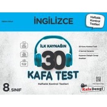 Kafadengi 8. Sınıf Lgs İngilizce Kafa Test 2023