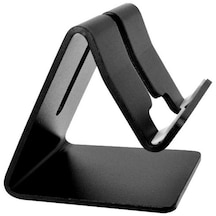 Cbtx Evrensel Cep Telefonu Tutucu Standı Alüminyum Alaşımlı Tablet Masa Tutucu - Siyah