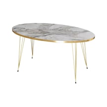 Orta Sehpa Elips Gold Efes Tel