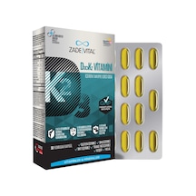 Zade Vital D3+k2 Vitamin Blister Kapsül 30