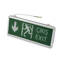 Noas 3w Aşağı Çift Yönlü Exit Led Acil Çıkış Armatürü Çok Renkli