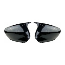 Cıtroen C-elysee 2012- Yarasa Ayna Kapağı Siyah