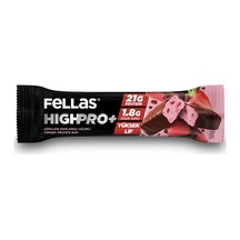 Tr Çikolata Kaplı Highpro+ Protein Bar - Çilekli 50g X12 Adet
