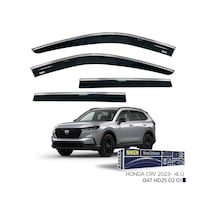 Honda Cr V Niken Kromlu Cam Rüzgarlığı 4lü Set 2023 Ve Üstü