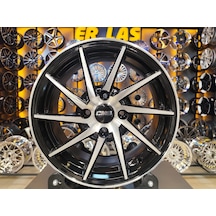 4 Adet Car-586 6.5 15 4 108 Et25 65.1 Black Mack Jant Revize Edilmiş Takım