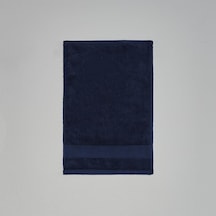 Premium Pamuk 30x45 Cm El Havlusu Lacivert