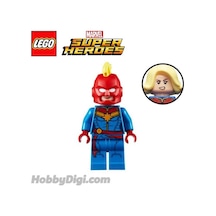 Marvel: Super Heroes: Avengers: Captain Marvel Orjinal Minifigür Sh0641