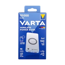 Varta 57913 Wireless Power Bank 10000 mAh Çok Renkli