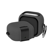 Samsung Galaxy Buds 4 Pro Ve Buds 4 İle Uyumlu Mandallı Kapak Kilit Sistemli Kumlanmış Mat Doku