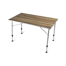 Dometic Zero Açık Meşe 120x70cm Büyük Kamp Masası Siyah