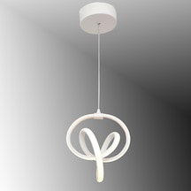 Tt317-By Tt Aydınlatma Stilla Modeli Mat Beyaz Led Avize