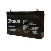 Orbus 6 Volt 7 Amper Bakımsız Kuru Akü 6v 7ah N11.11904
