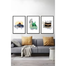 Artavessa 3 Parça Çerçeve Görünümlü Mdf Tablo Seti - ARTSYCLLCT4 20 x 30 20 x 30