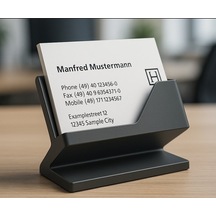 Z-stil Modern Kartvizitlik - 3d Yazıcı Minimalist Ofis Aksesuarı - Estetik Masaüstü Organizer