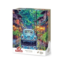 Yağmur Altında Tokyo 500 Parça Puzzle Standart