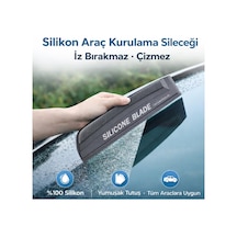 Coofbe Premıum Silikon Araç Kurulama Sileceği Çizmez Silikon Duşakabin Araç Kurulama Sileceği Cam 30cm