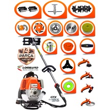 Cros Lombard İtaly Torıno-x14 Pro Seri Sırt Tırpan+ Akrobat Çapalama + Toprak Eşeleme 14 Parça Arazi Set