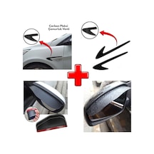 Fiat Ducato Carbon Çamurluk Venti + Ayna Yağmur Koruyucu (553067644)