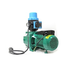 Jet-100 Hidromat Pompalı Otomatik Paket Hidrofor Su Motoru 1.5 - 1 Kw Hp Eldiven + Kontrol Kalemi