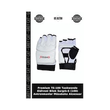 Premium Te-100 Taekwondo Eldiveni Bilek Sargılı-s 100 Antrenmanlar Müsabaka Aksesuar Çok Renkli