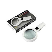 3 Ledli 5x95mm & 10x19mm El Büyüteç Takı Okuma Para Kontrol Için Dt7665